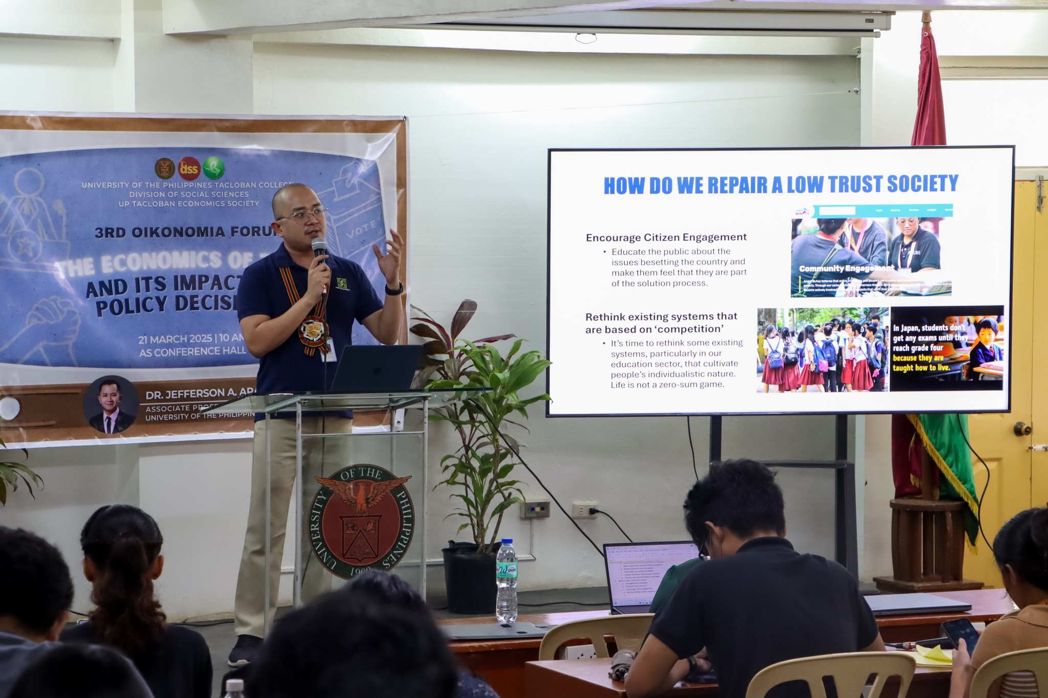 UP Tacloban hosts 3rd Oikonomia forum