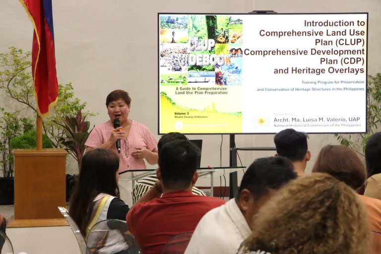 UP Tacloban’s Leyte Samar Heritage Center hosted a training program for the preservation and conservation of heritage structures in the Philippines