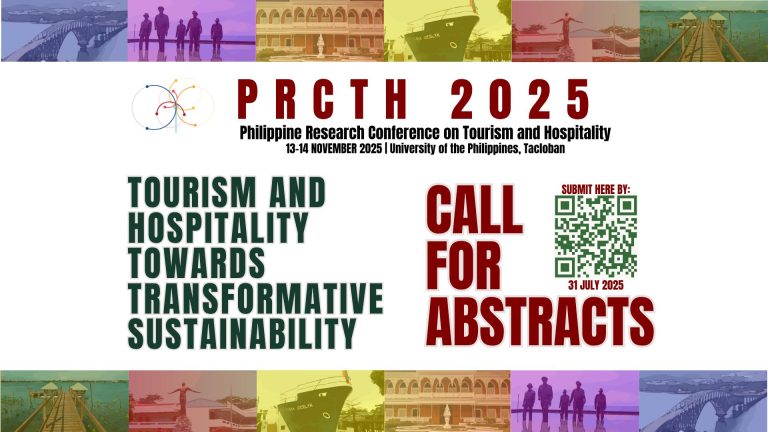 Call for Abstracts: Tourism and Hospitality towards Transformative Sustainability