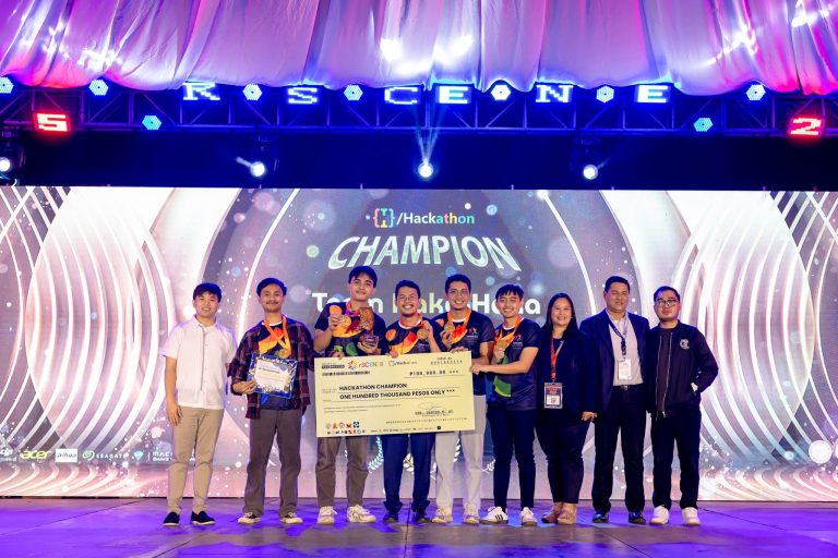 UP Tacloban Computer Science students clinch championship at first-ever regional hackathon