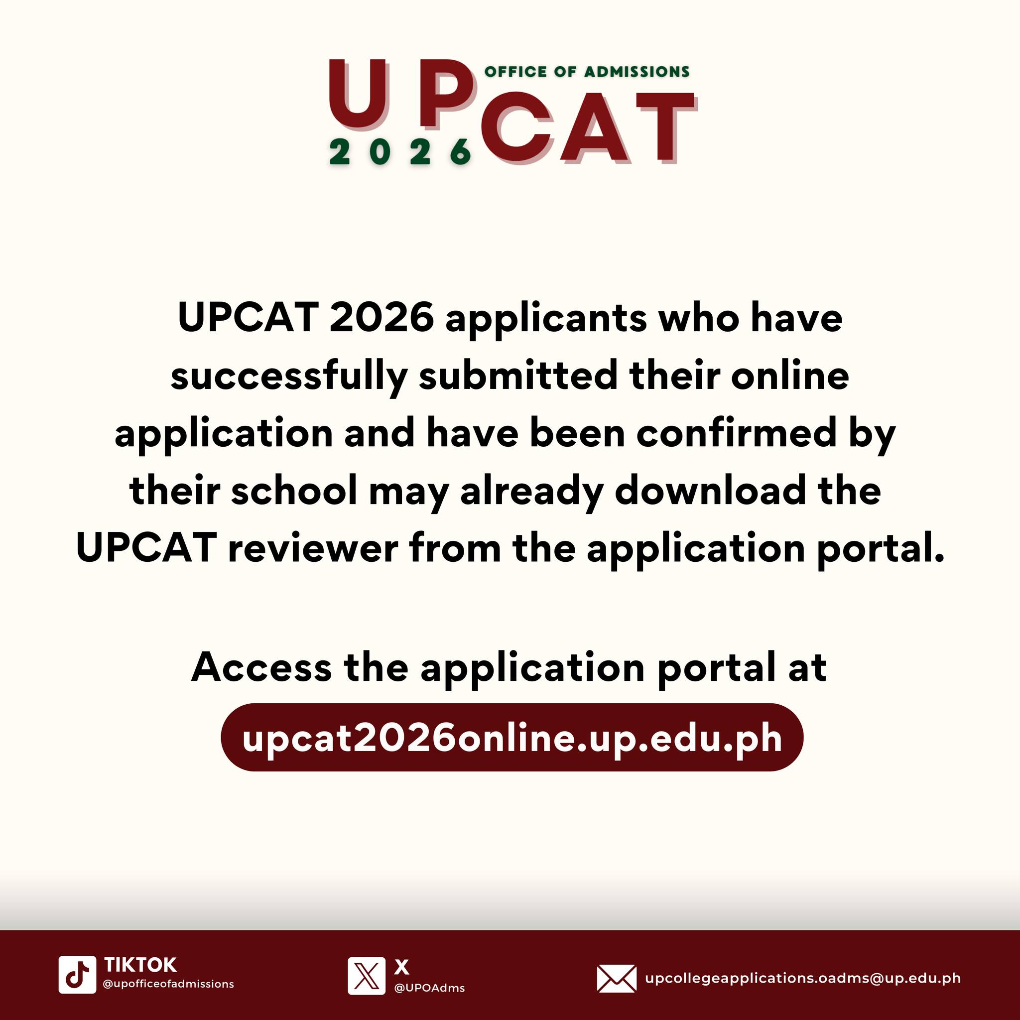 UPCAT 2026 Reviewer