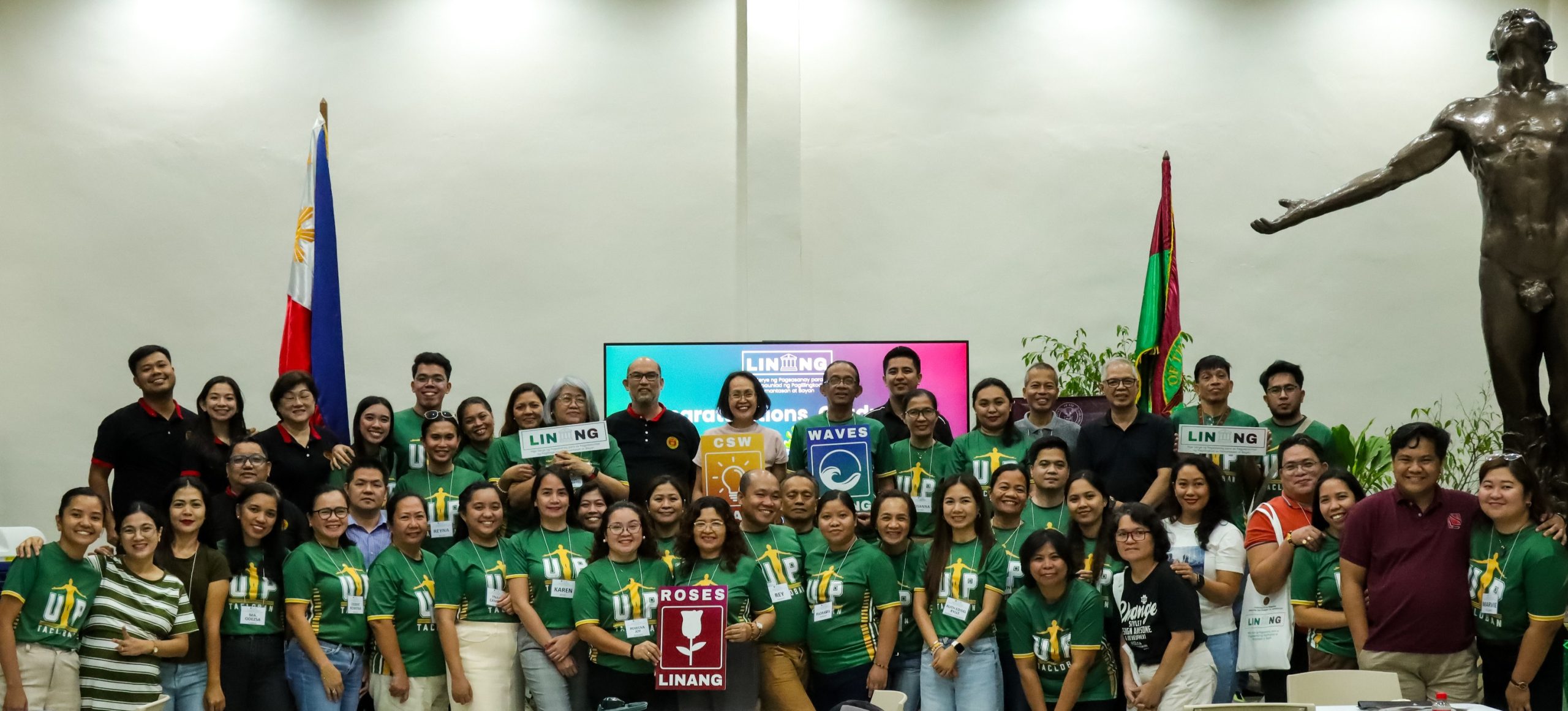 UP Tacloban staff and unit heads complete LINANG