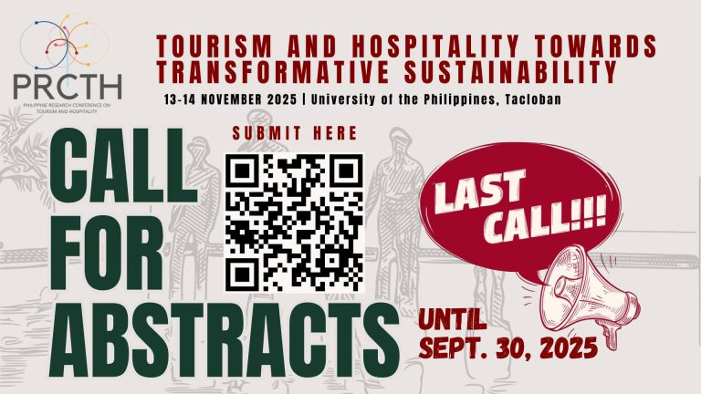 LAST CALL for PRCTH 2025 abstract submission!