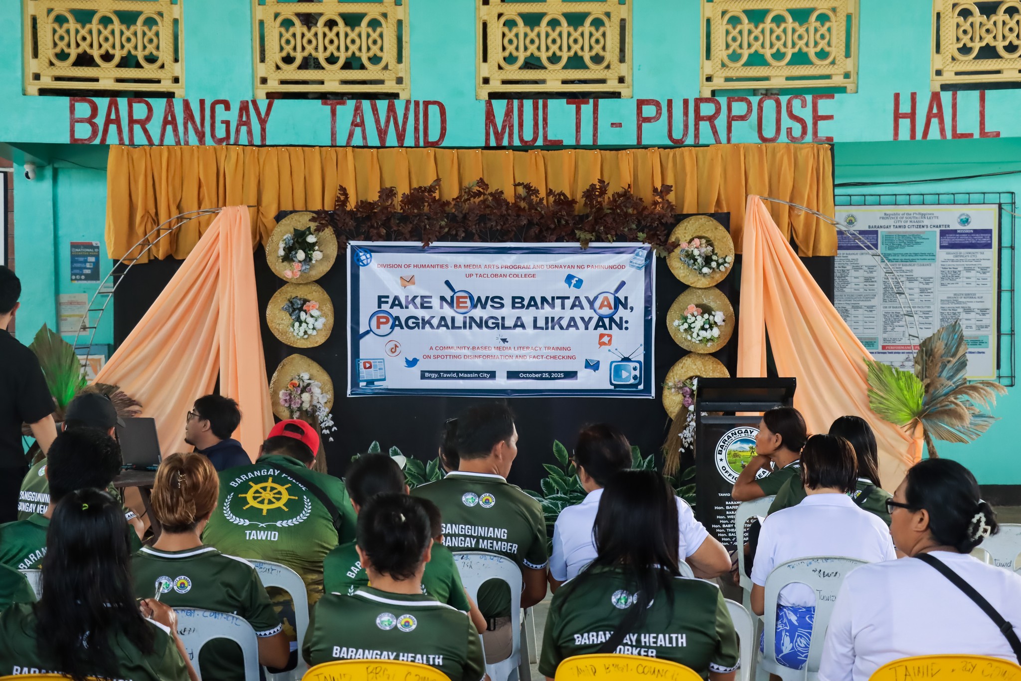 BA Media Arts (BAMA) faculty conducted “Fake News Bantayan, Pagkalingla Likayan: A Community-based Media Literacy Training on Spotting Disinformation and Fact-Checking”