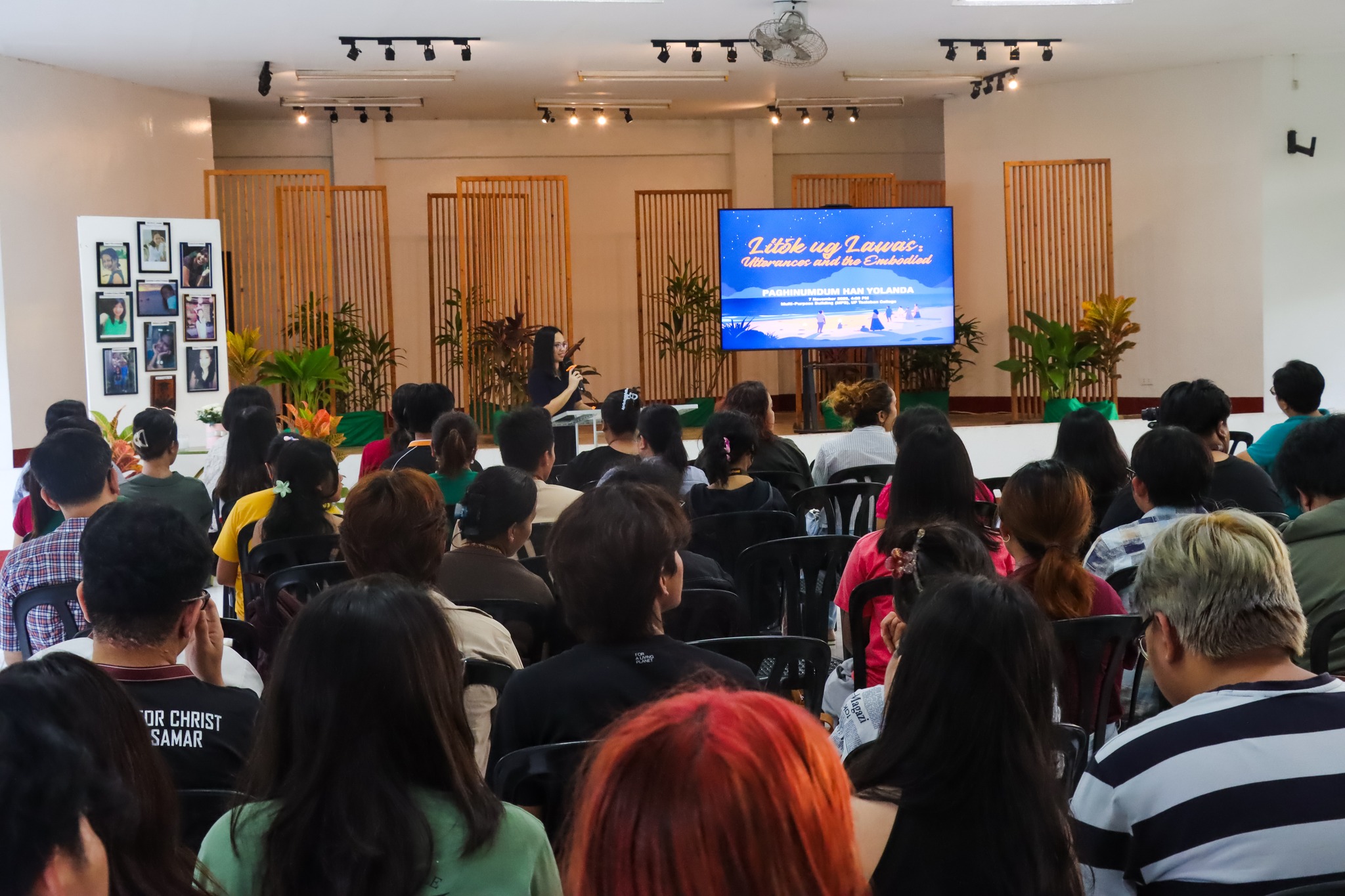 UP Tacloban Division of Humanities held “Litók ug Lawas: Utterances and the Embodied,” workshop