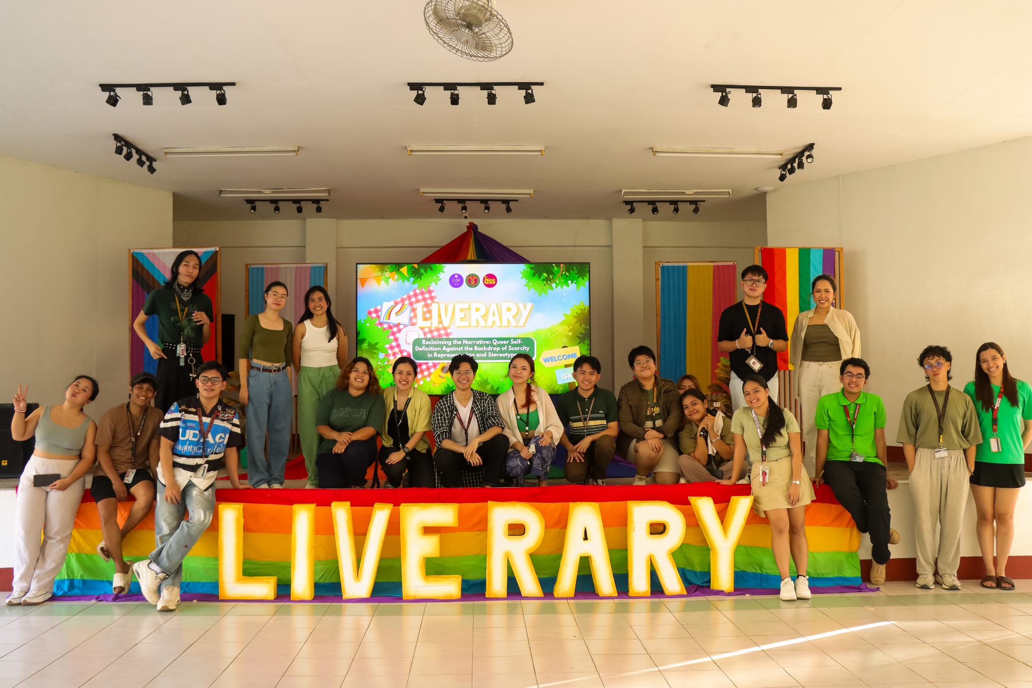 UP Tacloban’s Psych 188 class and UP Tacloban Gender and Development Program (GDP), held “LIVErary: Reclaiming the Narrative”